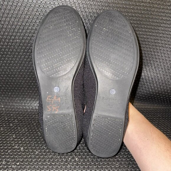Rothy’s The Loafer Black Knit Slip-On Comfort Flats Shoes Womens Size 8.5 - Picture 6 of 8